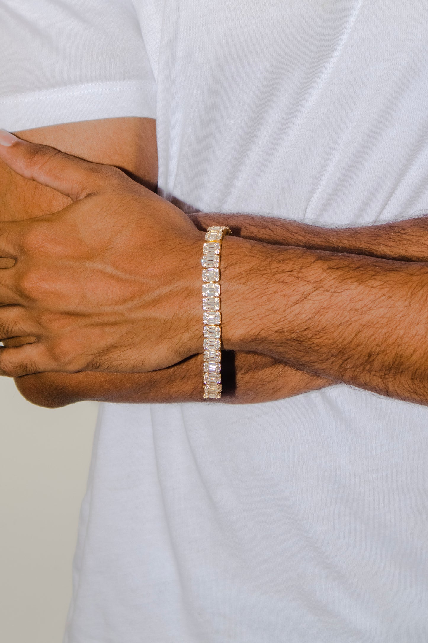 ICED TAPERLINK BRACELET