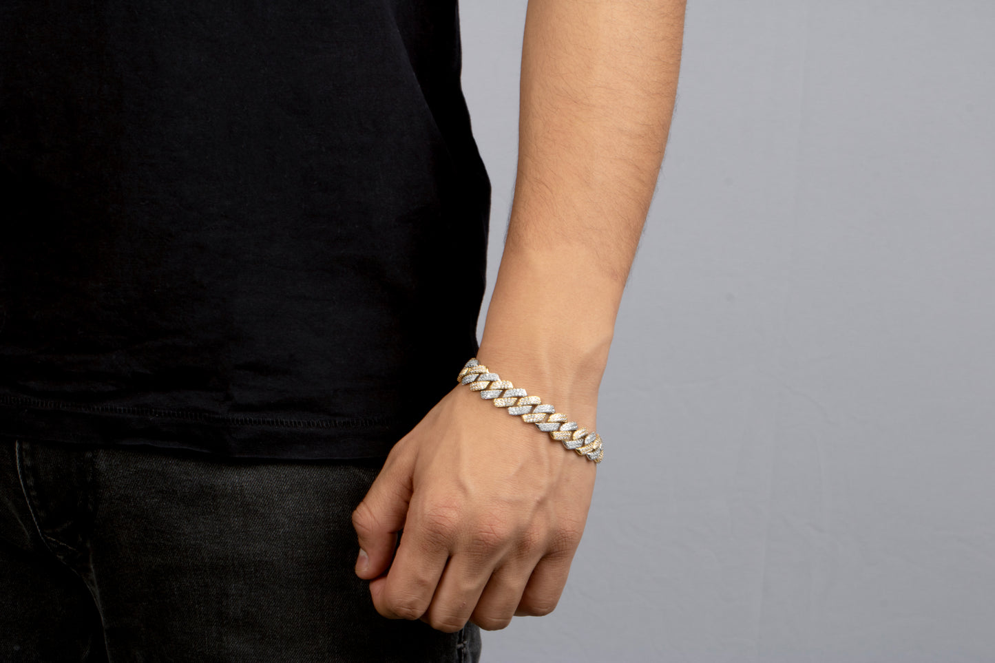 DIAMOND PRONGLINK BRACELET