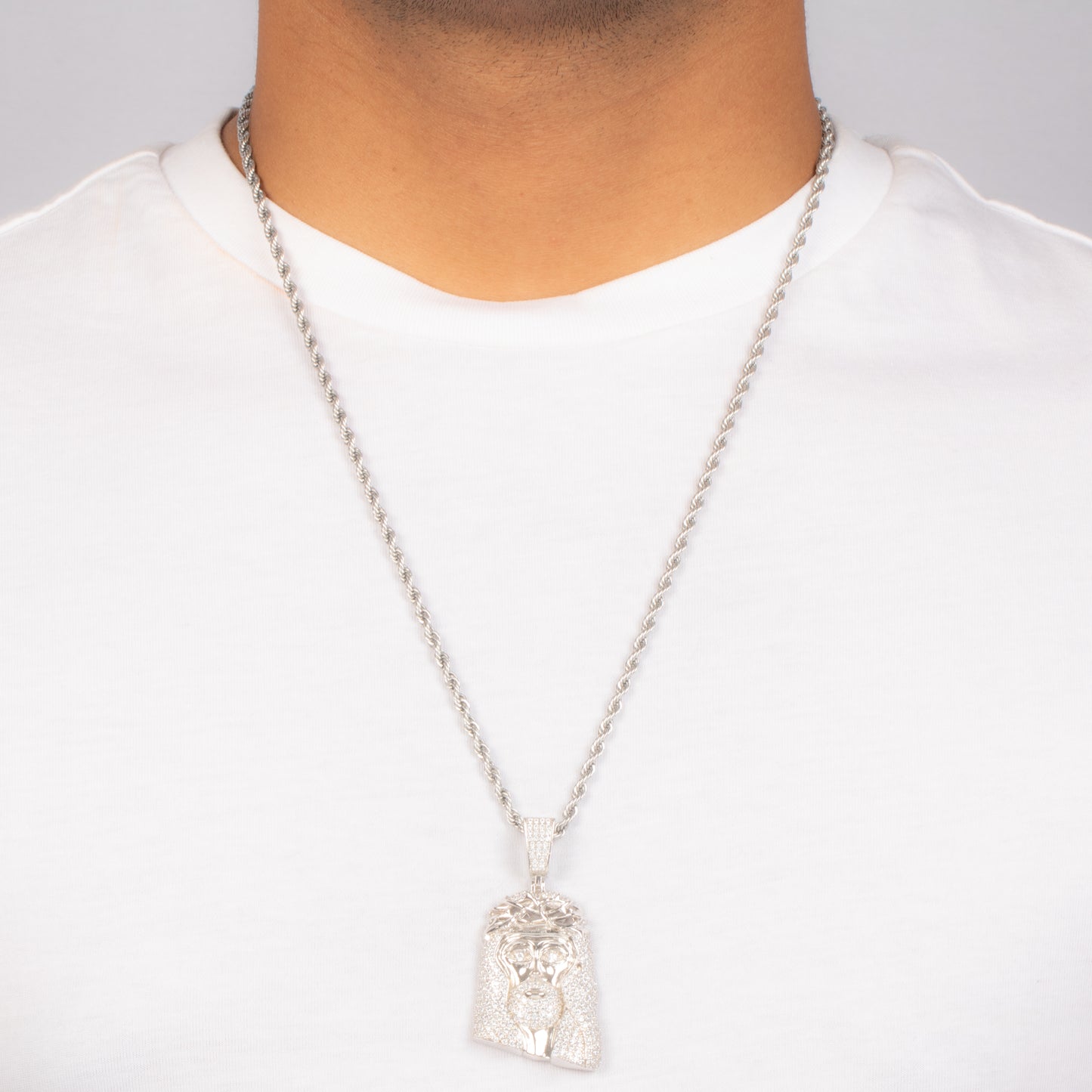 ICED JESUS CHRIST PENDANT