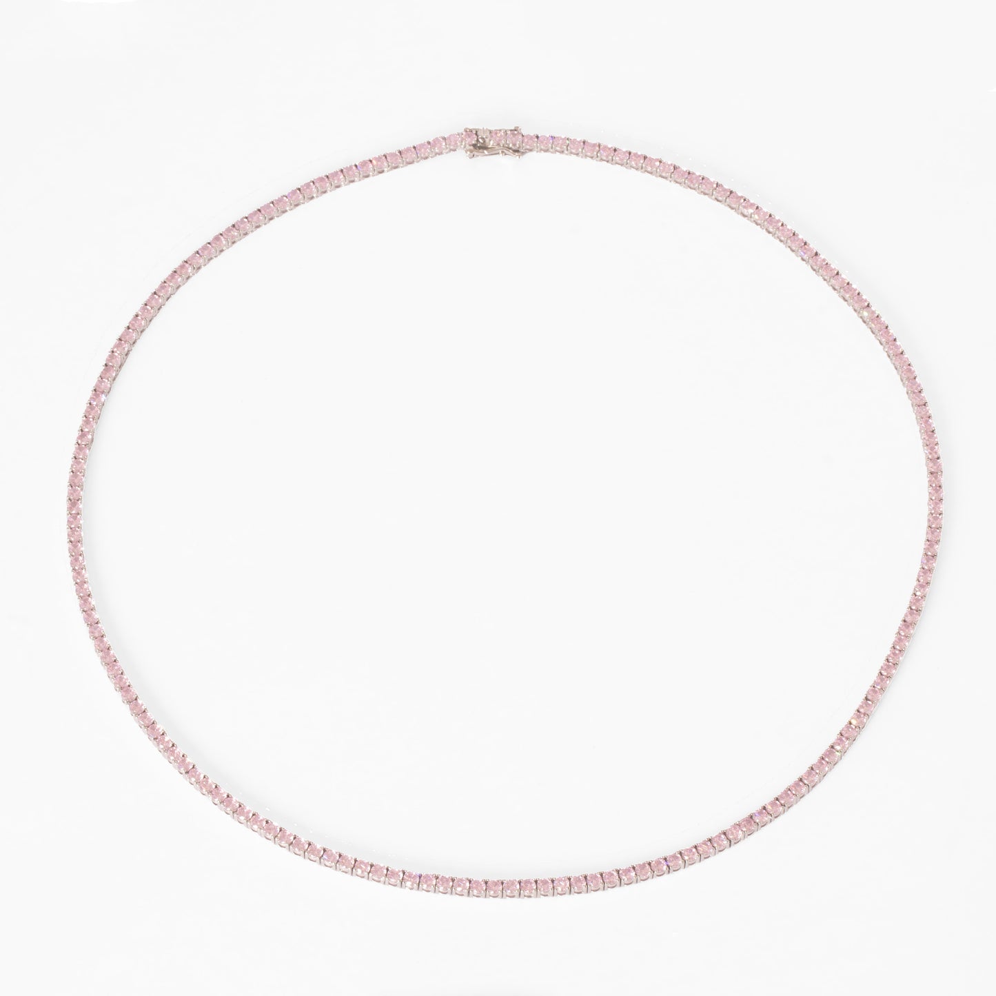 3MM TENNIS CHAIN - PINK