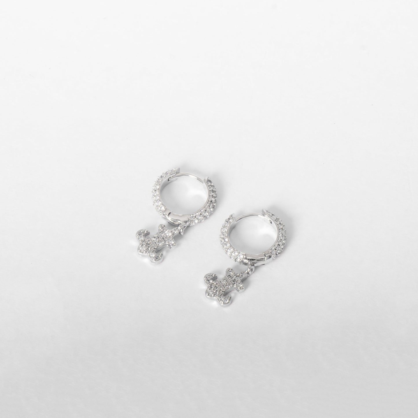 ICED FLEUR EARRING