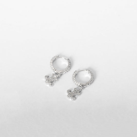 ICED FLEUR EARRING