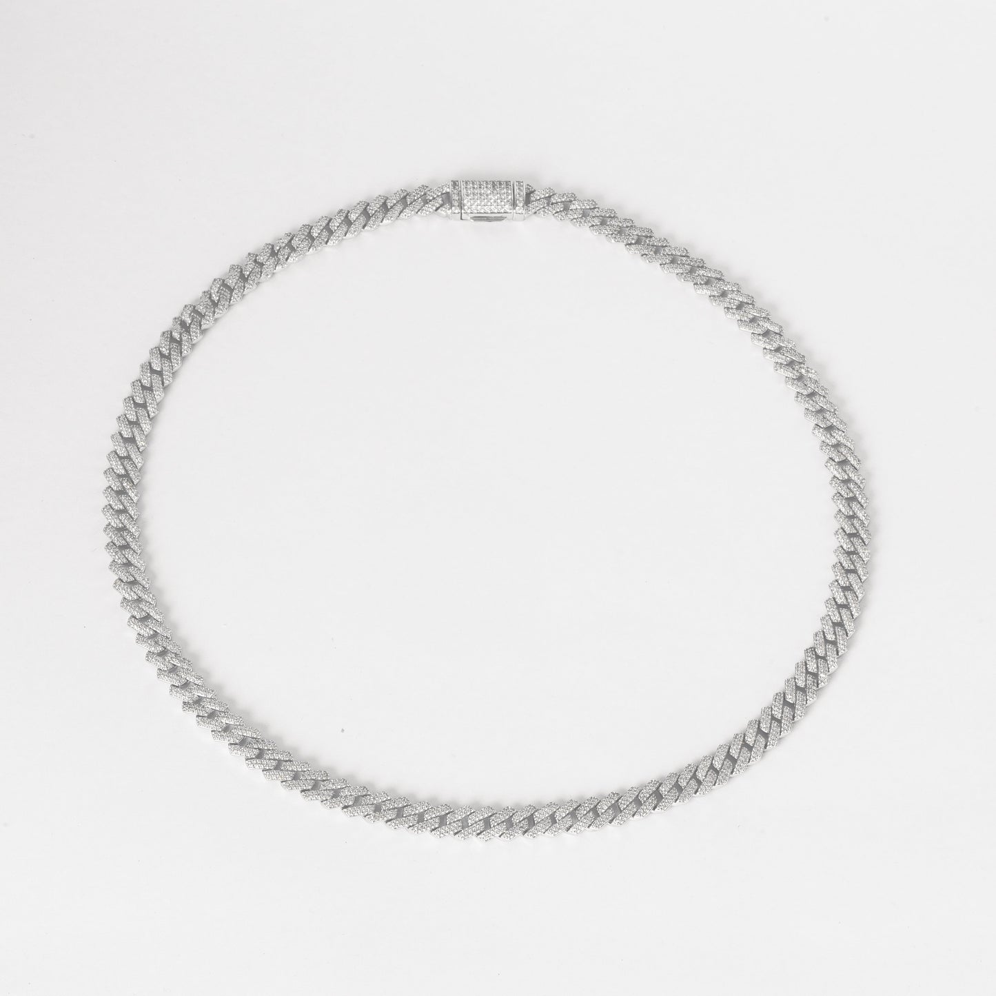 SLEEK ICED PRONGLINK CHOKER